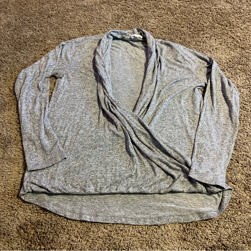 Anthropologie wrap top size xl